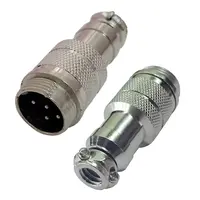 Ficha Conector Gx16 6 Pines Macho Aviacion A Cable Ficha Conector Gx16 6 Pines Macho Aviacion A Cable