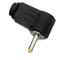 Ficha Dc Hueco 2,5 X 0,7 X 9 Mm Plug Macho 90 Grados Ficha Dc Hueco 2,5 X 0,7 X 9 Mm Plug Macho 90 Grados