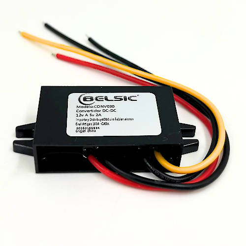 CONVERTIDOR DE TENSION 12 V A 5V 2A CONVERTIDOR DE TENSION 12 V A 5V 2A