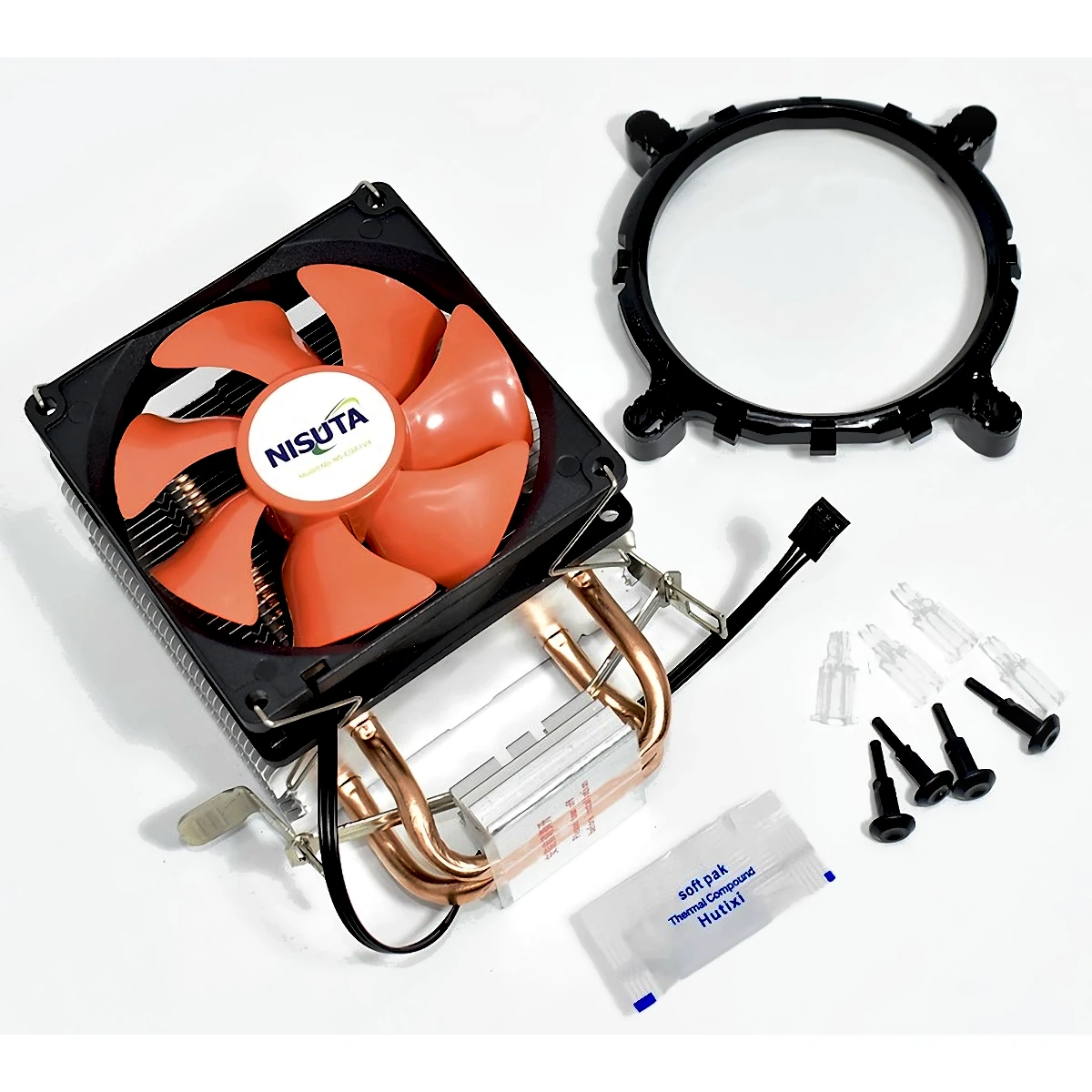 Detalles accesorios de Cooler Socket 1151 1155 1156 1200 775 Nisuta Ns-Coa1V4