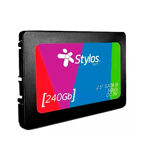 Disco Ssd Estado Solido 240Gb 2,5 Stylos