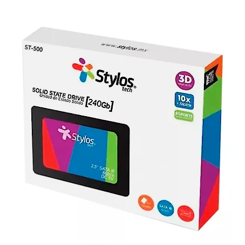 Detalles o accesorios de Disco Ssd Estado Solido 240Gb 2,5 Stylos