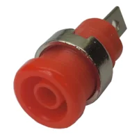 Ficha Banana Hembra Jack Chasis Hq Rojo Ficha Banana Hembra Jack Chasis Hq Rojo