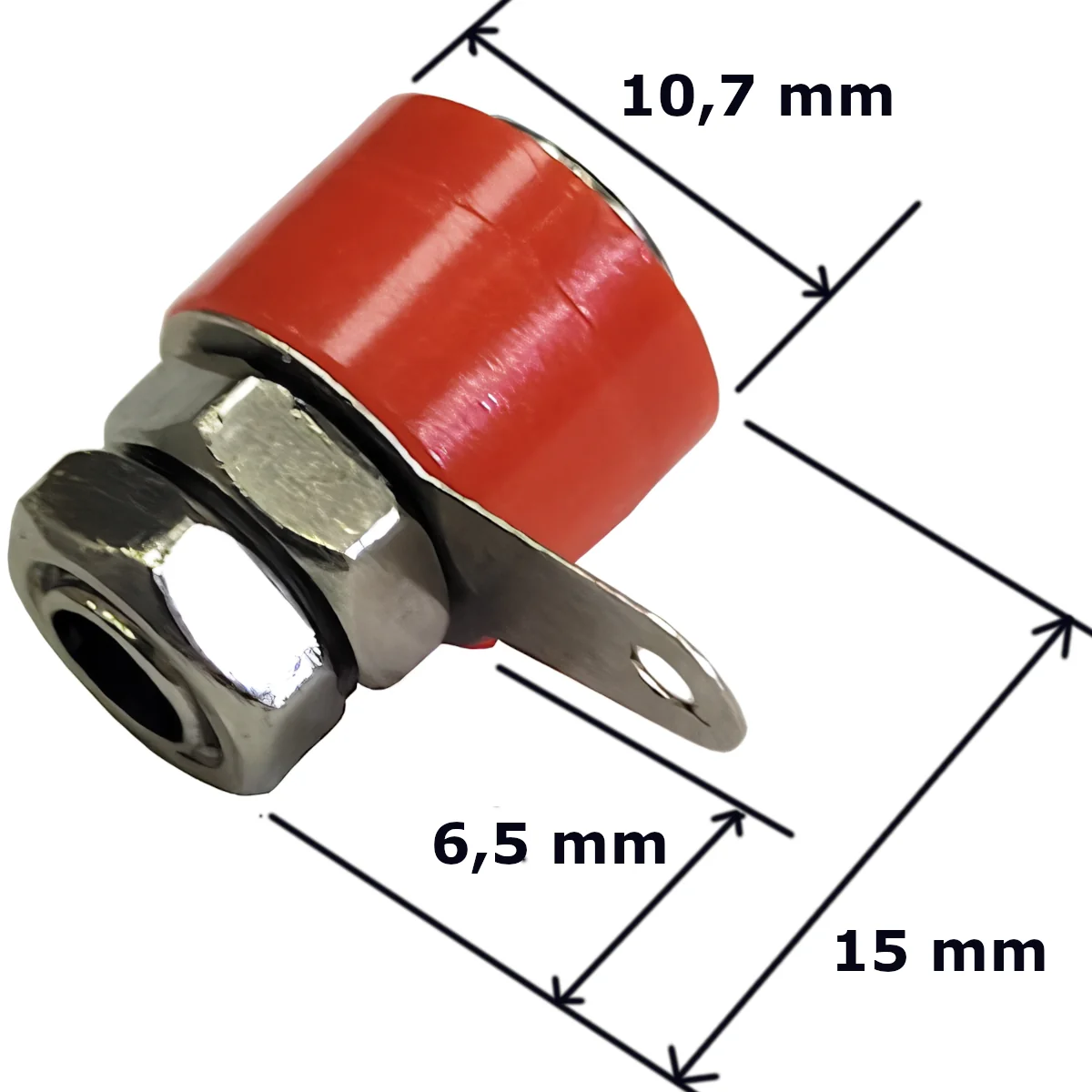 Miniatura 3 de Banana: fichas y adaptadores marca Arwen modelo BAN-CH-B/R corta