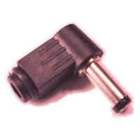 Ficha Dc Hueco 5,5 X 2,5 X 14 Mm Plug Macho 90 Grados Ficha Dc Hueco 5,5 X 2,5 X 14 Mm Plug Macho 90 Grados