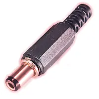 Ficha Dc Hueco 5,5 X 2,5 X 9,5 Mm Plug Macho Ficha Dc Hueco 5,5 X 2,5 X 9,5 Mm Plug Macho