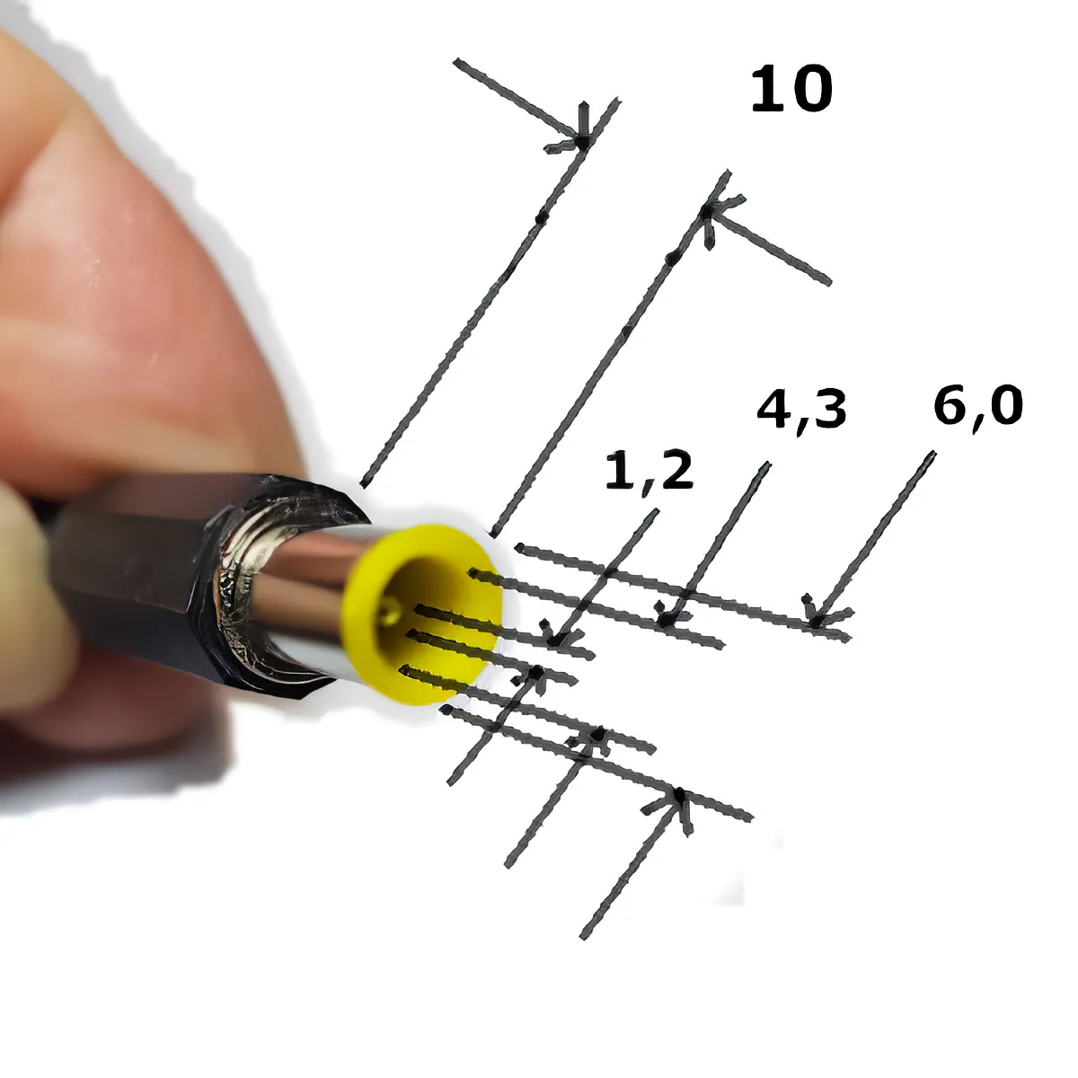 Miniatura 3 de DC hueco: Fichas marca Arwen modelo HUECO 4.3