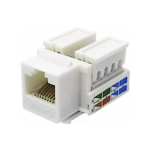 FICHA JACK RJ45 CAT 6 GLC 110 CE-4009 BLANCO FICHA JACK RJ45 CAT 6 GLC 110 CE-4009 BLANCO