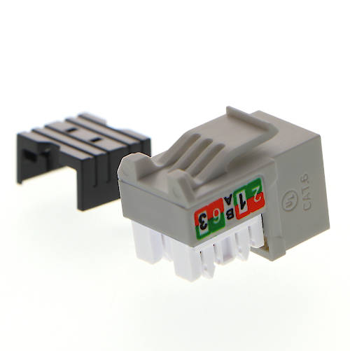  FICHA JACK RJ45 CAT 6 GRIS 110 NEXXT