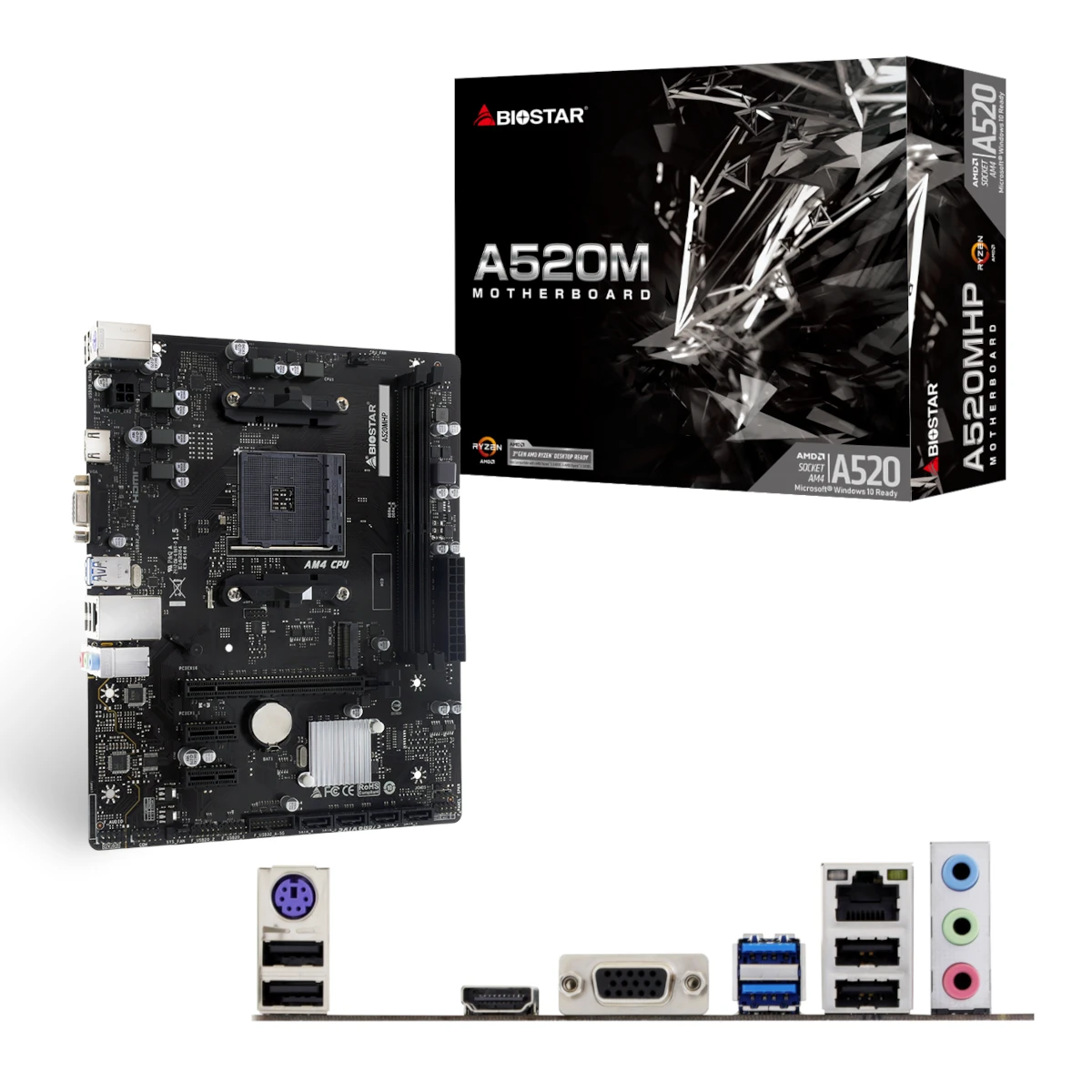 Miniatura 3 de Motherboards marca Biostar modelo A520MHP