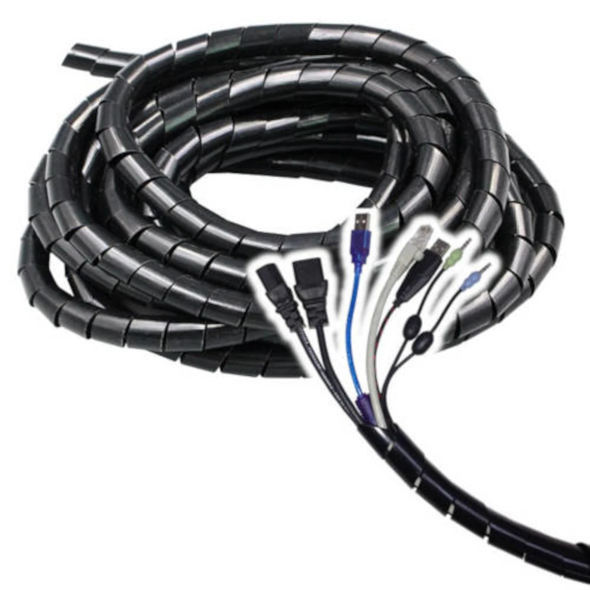 Miniatura 3 de Precintos y organizador cables marca Andes PC modelo Ordenador x2