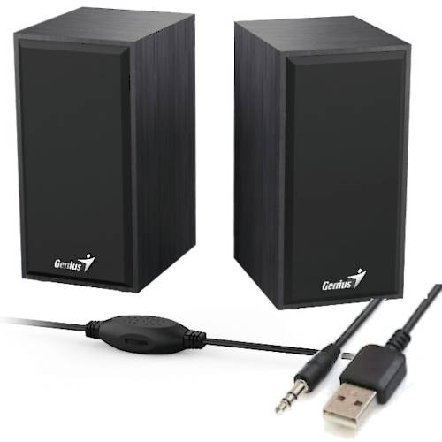 Parlantes Usb Genius Sp-Hf180 Negro 6W Parlantes Usb Genius Sp-Hf180 Negro 6W