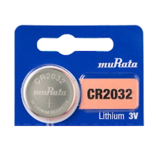PILA CR2032 MURATA LITIO 3V BLISTER x1 PILA CR2032 MURATA LITIO 3V BLISTER x1