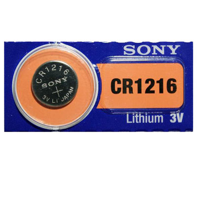 PILA CR1216 SONY LITIO 3V BLISTER x1 VENCIMIENTO 2027 PILA CR1216 SONY LITIO 3V BLISTER x1 VENCIMIENTO 2027