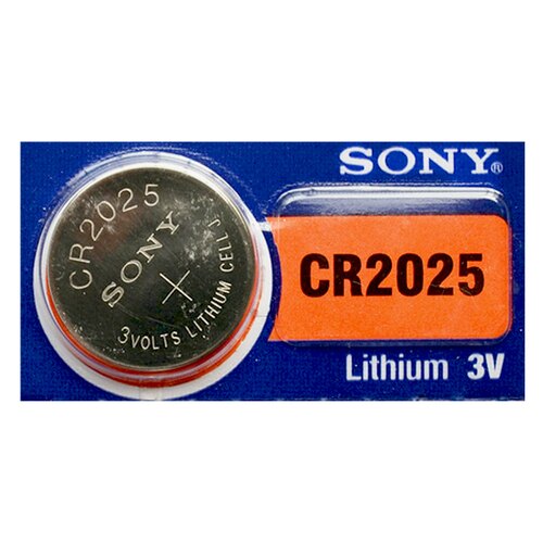 PILA CR2025 SONY LITIO 3V BLISTER x1 VENCIMIENTO 2028 PILA CR2025 SONY LITIO 3V BLISTER x1 VENCIMIENTO 2028