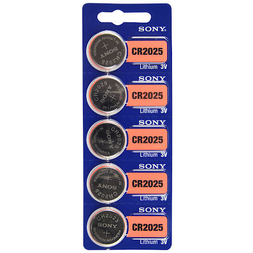 PILA CR2025 SONY LITIO 3V BLISTER x5 VENCIMIENTO 2028 PILA CR2025 SONY LITIO 3V BLISTER x5 VENCIMIENTO 2028