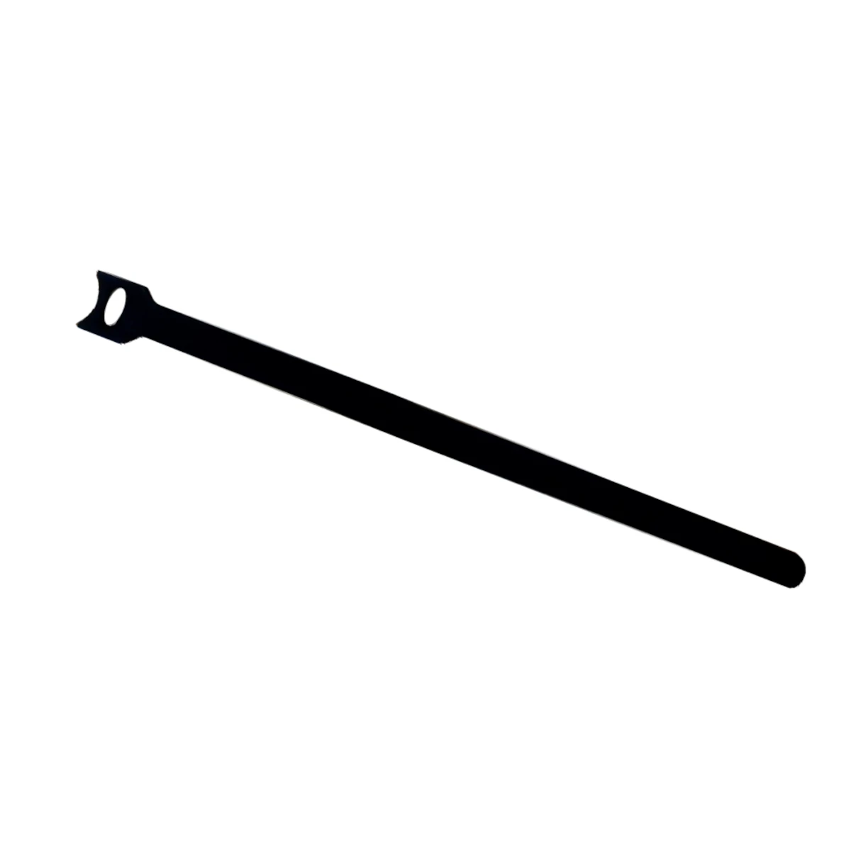 Vista lateral de Precinto Velcro Reutilizable 31 Cm X 20 Unidades