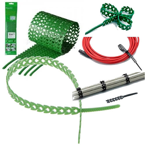PRECINTO PLASTICO 30 cm x 24 unidades VERDE PRECINTO PLASTICO 30 cm x 24 unidades VERDE