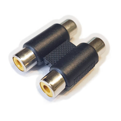 ADAPTADOR RCA HEMBRA x2 A RCA HEMBRA x 2 (EMPALME RCA DOBLE) ADAPTADOR RCA HEMBRA x2 A RCA HEMBRA x 2 (EMPALME RCA DOBLE)