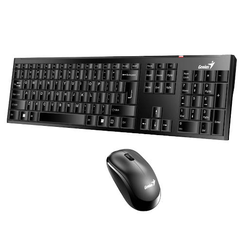 KIT TECLADO Y MOUSE GENIUS INALAMBRICO SLIMSTAR 8000SE ESPANOL