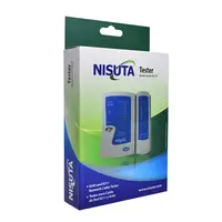 Tester De Red Para Rj45 Y Rj11 Digital Nisuta Con Funda